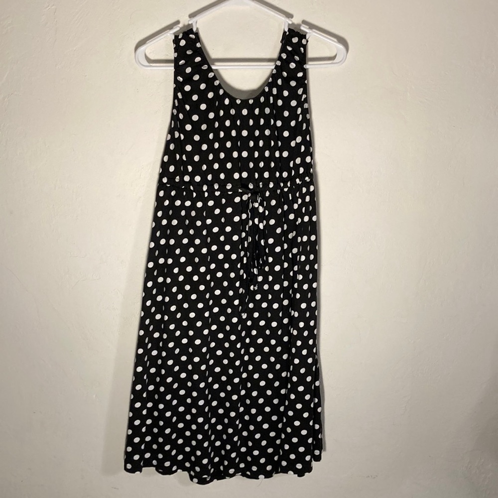 Baby Be Mine Maternity Shirt S/M tie front button down back and button shoulders